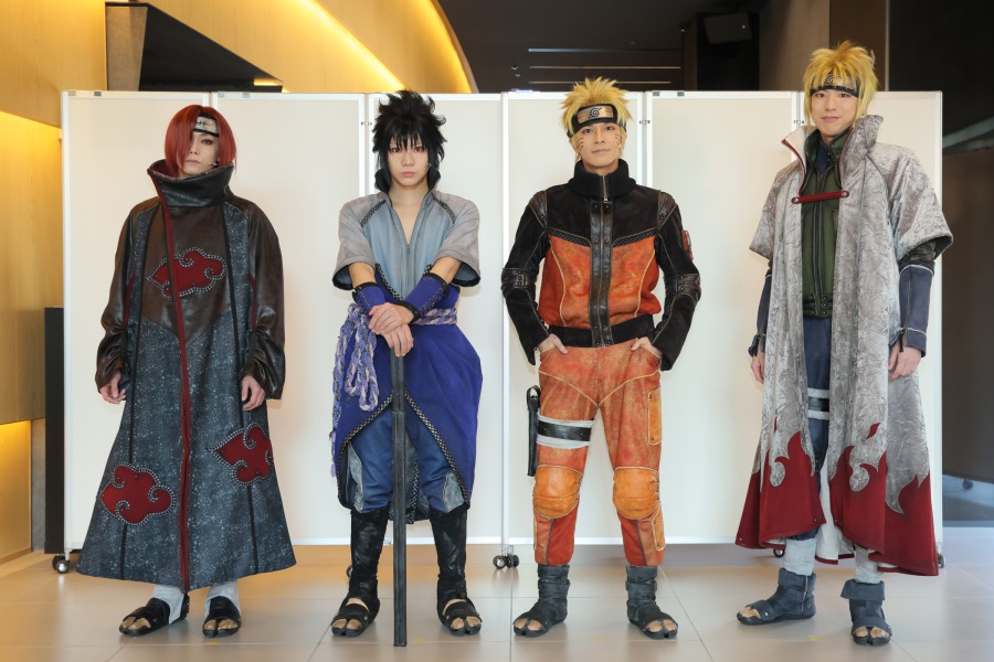 舞台NARUTO、約4年ぶりの新章開幕！ 中尾暢樹・佐藤流司・北園涼・玉城裕規が意気込み イメージ画像