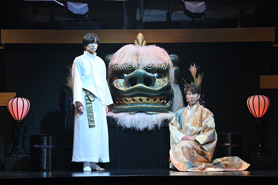 荒牧慶彦が亀姫と図書之助の2役を演じ分ける、朗読×和楽器『天守物語』開幕　日替わりキャストに北村諒ら イメージ画像