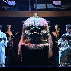 荒牧慶彦が亀姫と図書之助の2役を演じ分ける、朗読×和楽器『天守物語』開幕　日替わりキャストに北村諒ら イメージ画像