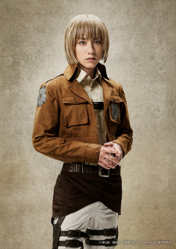 「進撃の巨人」-the Musical-、メインビジュアル＆キャラクター扮装ソロビジュアル解禁 イメージ画像