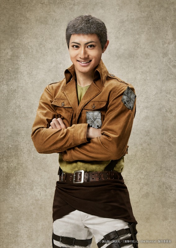 「進撃の巨人」-the Musical-、メインビジュアル＆キャラクター扮装ソロビジュアル解禁 イメージ画像