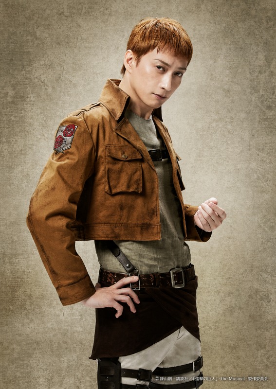 「進撃の巨人」-the Musical-、メインビジュアル＆キャラクター扮装ソロビジュアル解禁 イメージ画像
