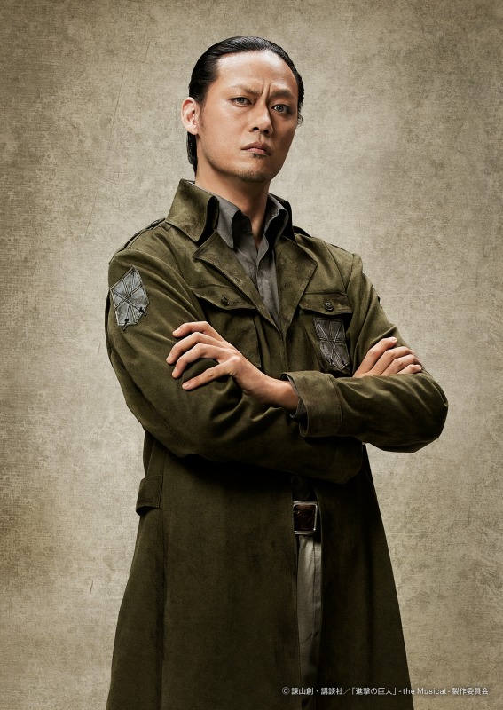 「進撃の巨人」-the Musical-、メインビジュアル＆キャラクター扮装ソロビジュアル解禁 イメージ画像