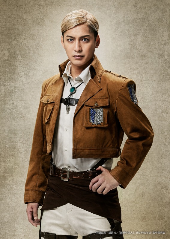 「進撃の巨人」-the Musical-、メインビジュアル＆キャラクター扮装ソロビジュアル解禁 イメージ画像