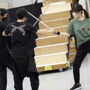 小宮璃央ら出演　ミュージカル「Shuffle！～まぜこぜ図書館『若草三銃士物語』～」稽古場レポート イメージ画像