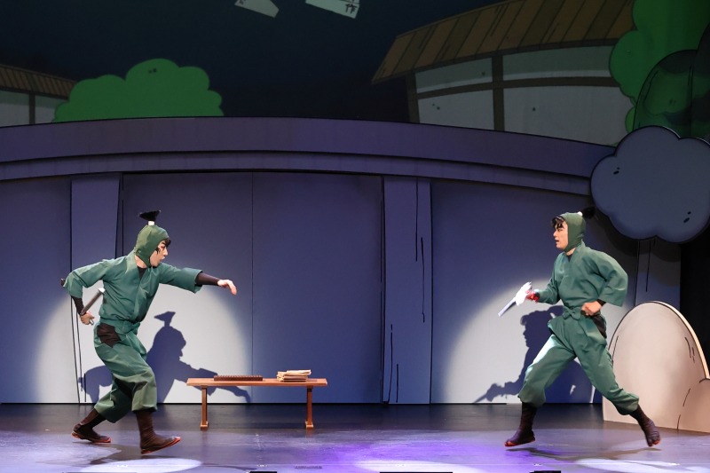 アニメの世界を再現!? 『忍ゲキ』初日開幕！全キャストコメント＆ゲネプロ写真公開 イメージ画像